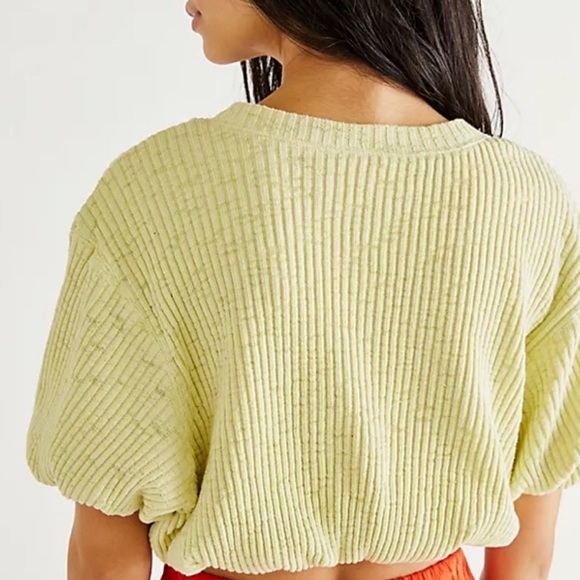 FP Beach‎ NWT Kelsey Bubble Cropped Tee - Picture 5 of 10